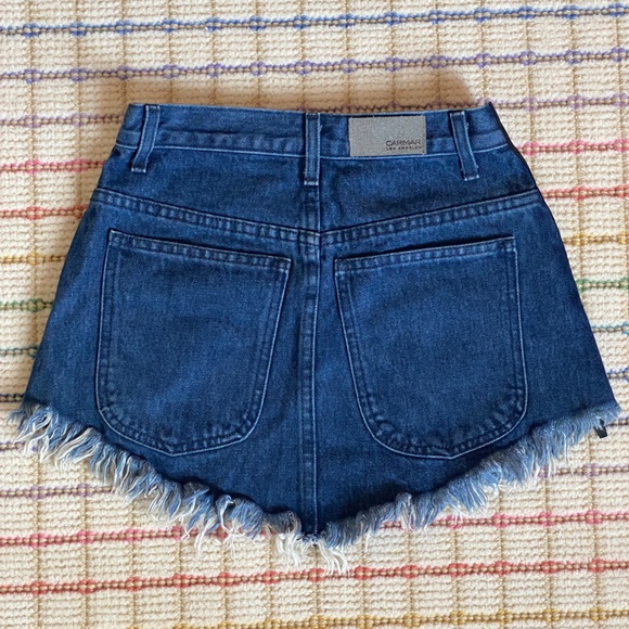 CARMAR DOUBLE ZIP REFLECTIVE SKIRT: size 25 - Picture 7 of 7